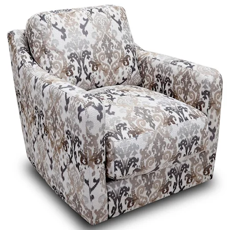 Contemporary Swivel Accent Chair